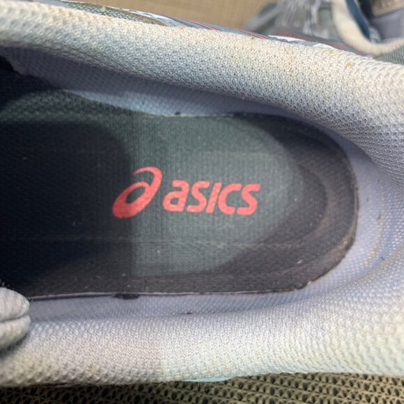 Asics Gel-Venture 6 Womens Size 10 Gray & Orange Running Shoes - Picture 6 of 9